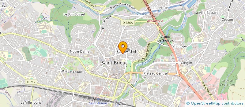 localisation de l'entreprise ADDM ASSO DEPART DEVEL MUSIQUE à SAINT-BRIEUC