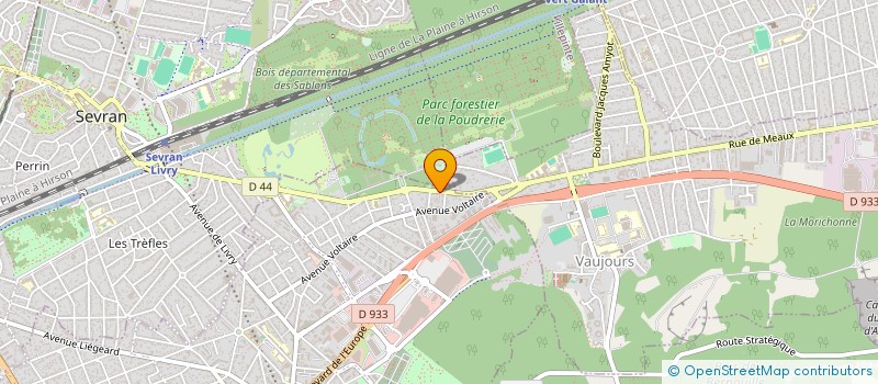 localisation de l'entreprise ADDN SARL à LIVRY-GARGAN