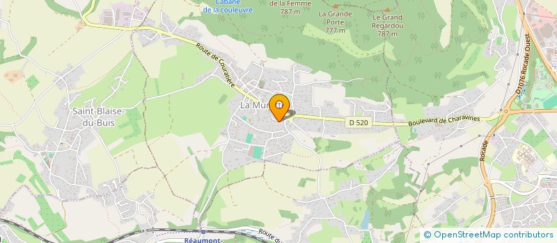 localisation de l'entreprise ADDO  LA MURETTE