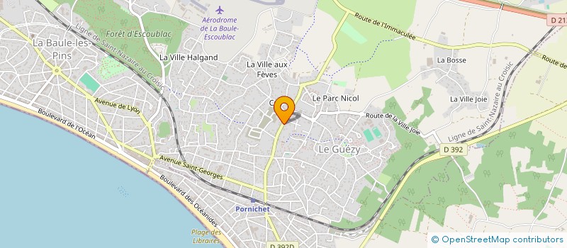 localisation de l'entreprise ADDOIL à LA BAULE-ESCOUBLAC