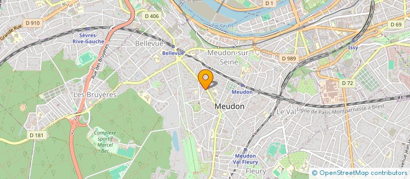 localisation de l'entreprise ADDONA EDITIONS à MEUDON