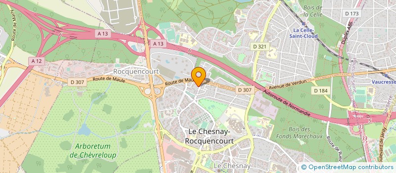 localisation de l'entreprise ADDOPT IT à LE CHESNAY-ROCQUENCOURT