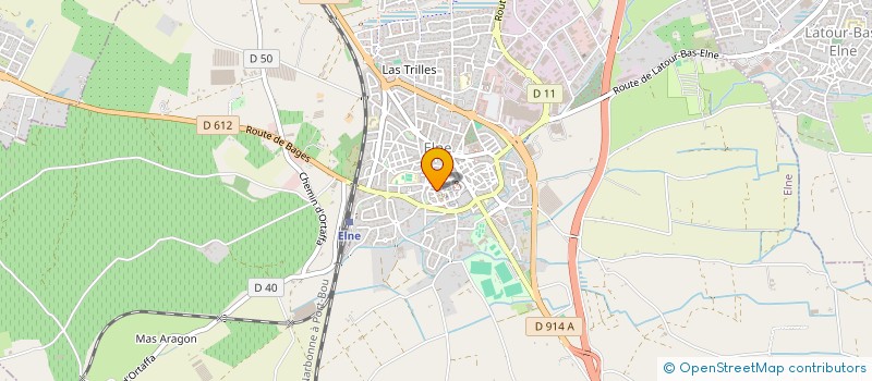 localisation de l'entreprise ADDP à MONTESCOT