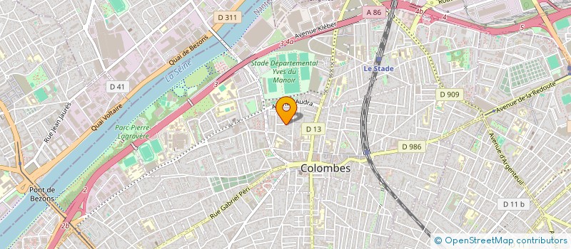 localisation de l'entreprise ADDRESS-EXPERT à COLOMBES