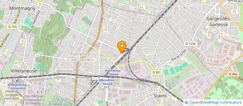 localisation de l'entreprise ADE CONCEPT à PIERREFITTE-SUR-SEINE