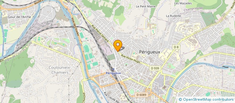 localisation de l'entreprise ADE FILIPE  PERIGUEUX