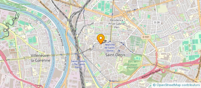 localisation de l'entreprise ADE FORMATION à SAINT-DENIS