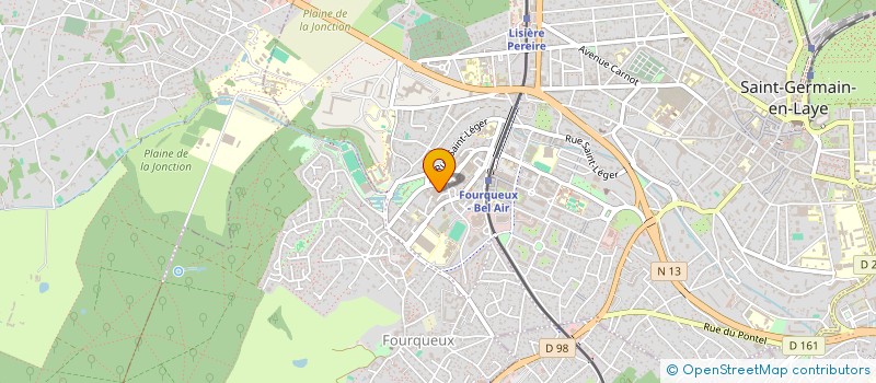 localisation de l'entreprise ADE GLOBAL SERVICES  SAINT-GERMAIN-EN-LAYE