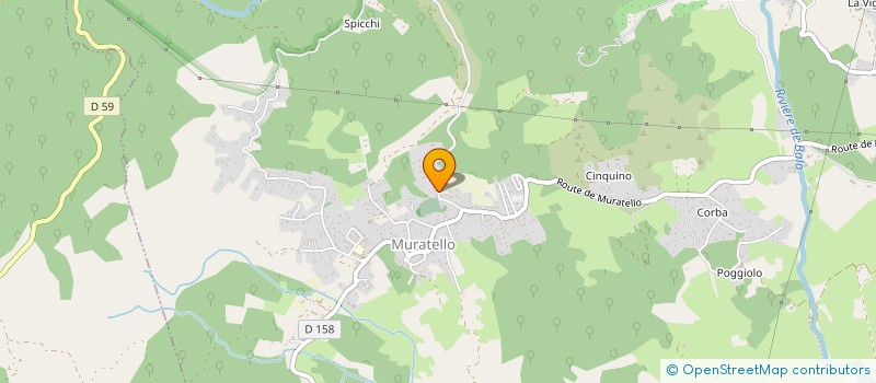 localisation de l'entreprise ADE MACONNERIE  PORTO-VECCHIO