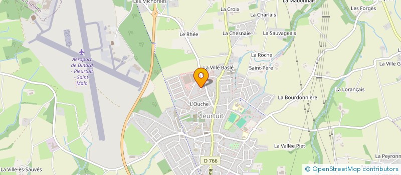 localisation de l'entreprise ADE POULNAYE  PLEURTUIT