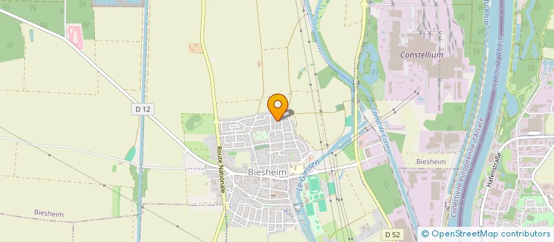 localisation de l'entreprise ADEA IMMOBILIER  VOLGELSHEIM