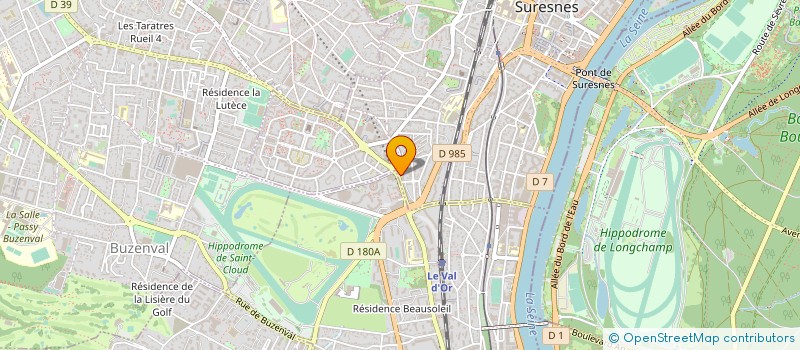 localisation de l'entreprise ADEAL COMPETENCES à SURESNES