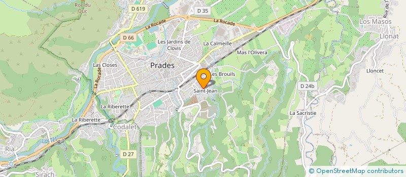 localisation de l'entreprise ADEAT CASTELLANE  MOSSET