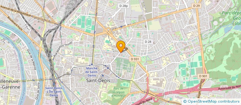 localisation de l'entreprise ADEB SERVICES  SAINT-DENIS