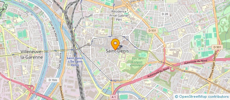 localisation de l'entreprise ADEBABAI à SAINT-DENIS