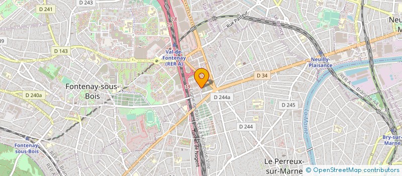 localisation de l'entreprise ADEC à FONTENAY-SOUS-BOIS