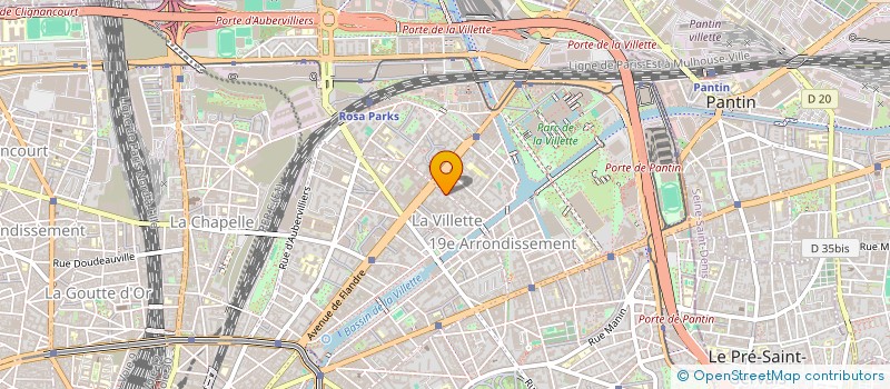 localisation de l'entreprise ADEC SERVICES à PARIS