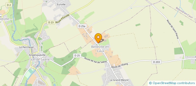 localisation de l'entreprise ADECAD à BELLEVILLE-EN-CAUX