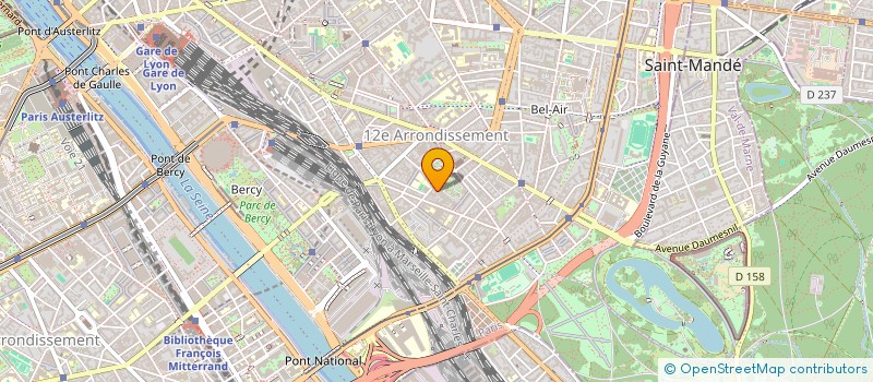 localisation de l'entreprise ADECOR BATIMENT  PARIS