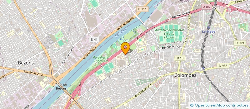 localisation de l'entreprise ADECSOL à COLOMBES