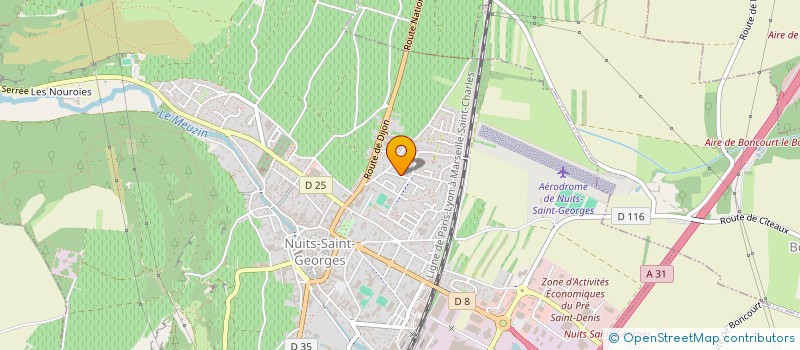 localisation de l'entreprise ADEDS 21 - 4 MINUTES POUR UNE VIE  VILLEBICHOT