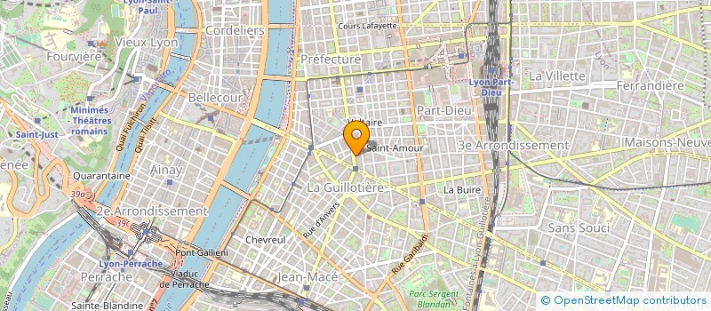 localisation de l'entreprise ADEF  LYON