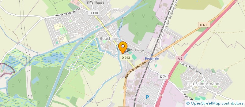 localisation de l'entreprise ADEF à BOUCHAIN