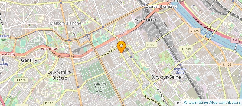 localisation de l'entreprise ADEF RESIDENCES à IVRY-SUR-SEINE