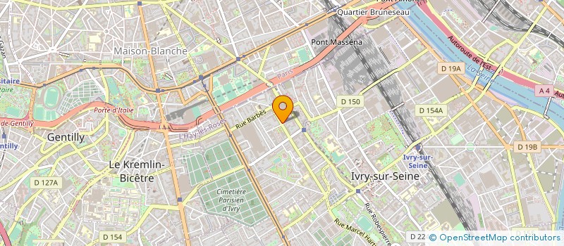 localisation de l'entreprise ADEF RESIDENCES CLERMONT FERRAND à IVRY SUR SEINE