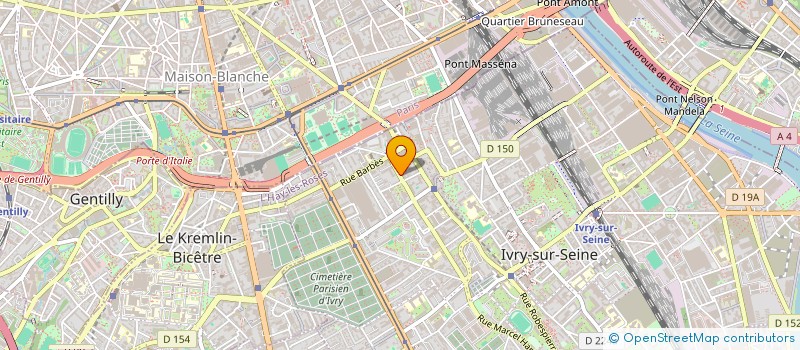 localisation de l'entreprise ADEF RESIDENCES INTERNATIONAL  IVRY-SUR-SEINE