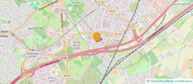 localisation de l'entreprise ADEFA BTP HERAULT à MONTPELLIER