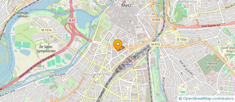 localisation de l'entreprise ADEFAL à METZ