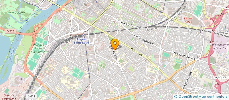 localisation de l'entreprise ADEFEAP à ANGERS