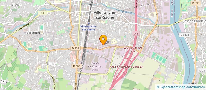 localisation de l'entreprise ADEFI PATRIMOINE à VILLEFRANCHE-SUR-SAONE