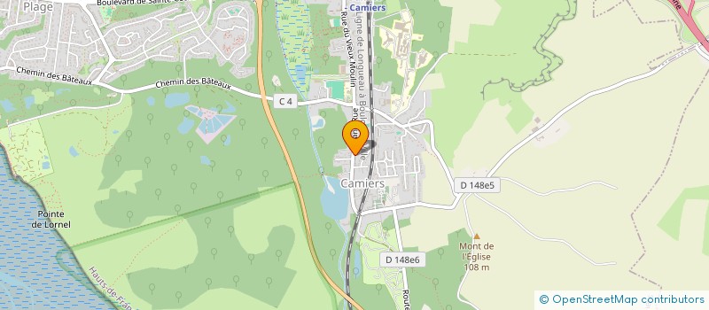 localisation de l'entreprise ADEFYL  CAMIERS