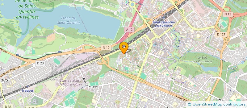 localisation de l'entreprise ADEG SERVICE  MONTIGNY-LE-BRETONNEUX