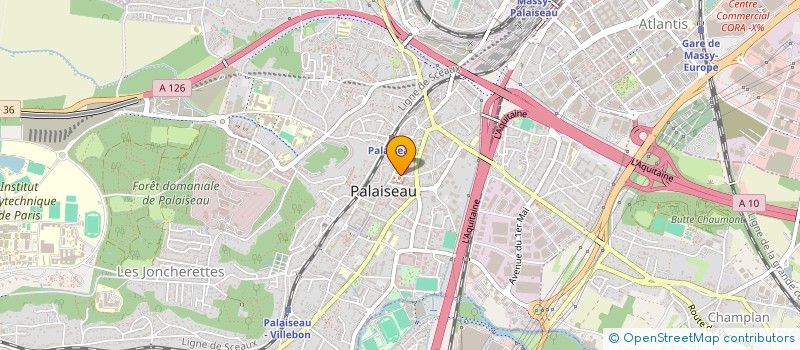 localisation de l'entreprise ADEGA DO SOL à PALAISEAU