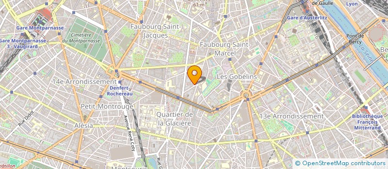 localisation de l'entreprise ADEIC ILE-FRANCE (ASSOCIATION DE DEFENSE, D'EDUCATION ET D'INFORMATION DU CONSOMMATEUR D'ILE DE FRANCE  PARIS