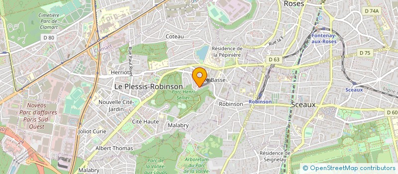 localisation de l'entreprise ADEIFIA à LE PLESSIS-ROBINSON