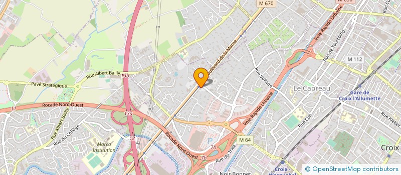 localisation de l'entreprise ADEIZ à WASQUEHAL