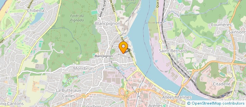 localisation de l'entreprise ADEJEM  ANGLET