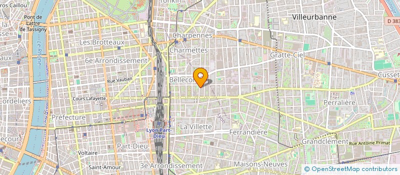 localisation de l'entreprise ADEJOR  LYON