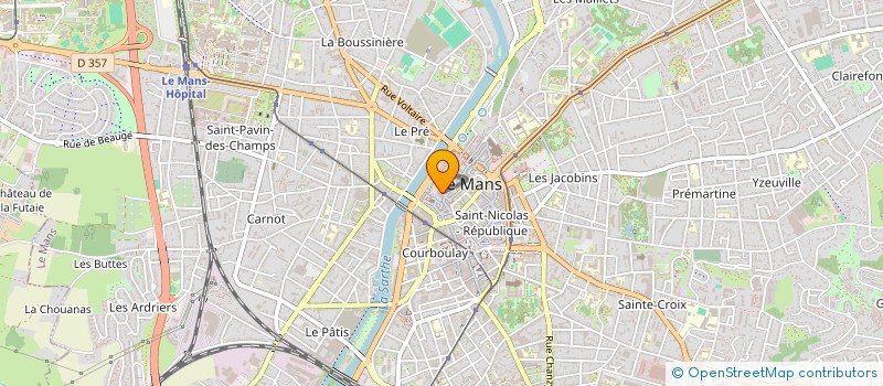 localisation de l'entreprise ADEKMA MAYENNE à LE MANS