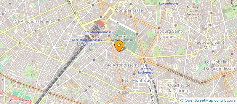 localisation de l'entreprise ADEL à PARIS