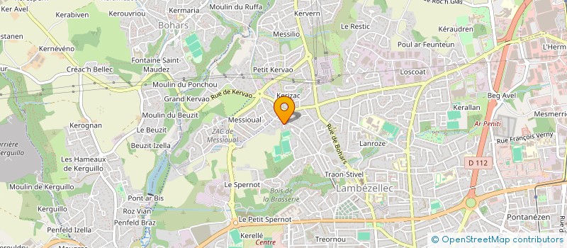 localisation de l'entreprise ADEL à BREST