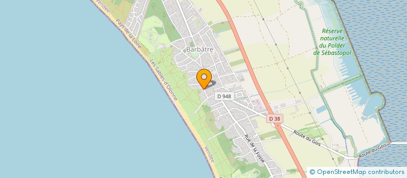 localisation de l'entreprise ADEL  BARBATRE