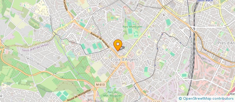 localisation de l'entreprise ADEL à MONTPELLIER