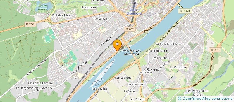 localisation de l'entreprise ADEL  CHEVERNY