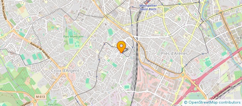 localisation de l'entreprise ADEL BOUCHERIE à MONTPELLIER