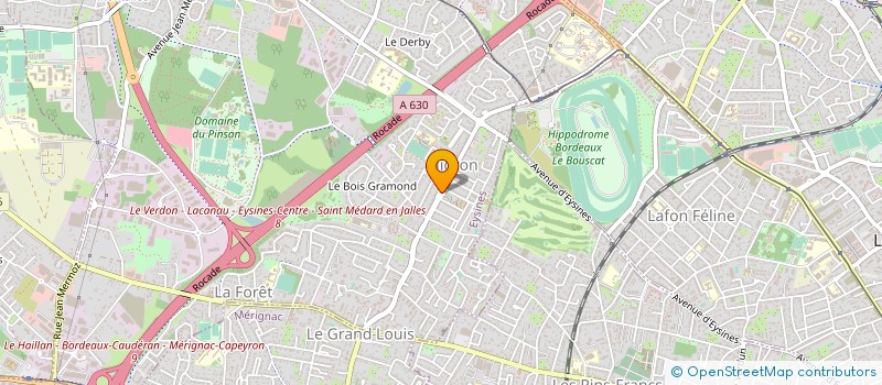 localisation de l'entreprise ADEL EVENT  EYSINES